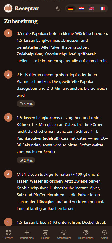 Rezept mit 4 Portionen